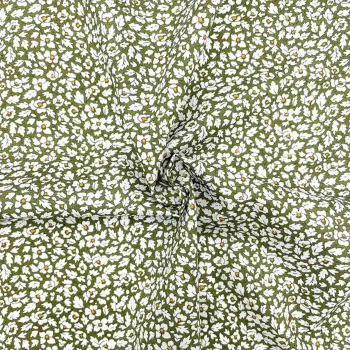 Liberty fabric scrunched