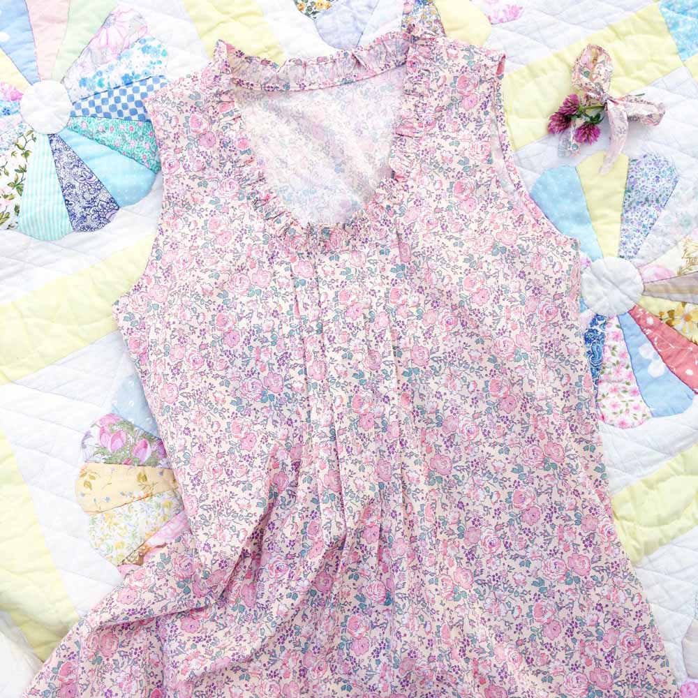 Liberty Tana Lawn Fabric Felicite dress