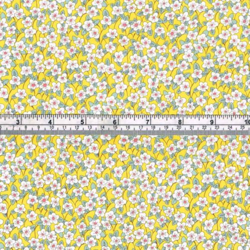 Liberty Tana Lawn Fabric Ffion B Yellow - Image 3