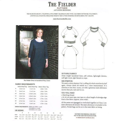 Merchant And Mills The Fielder Dress Pattern - Image 2