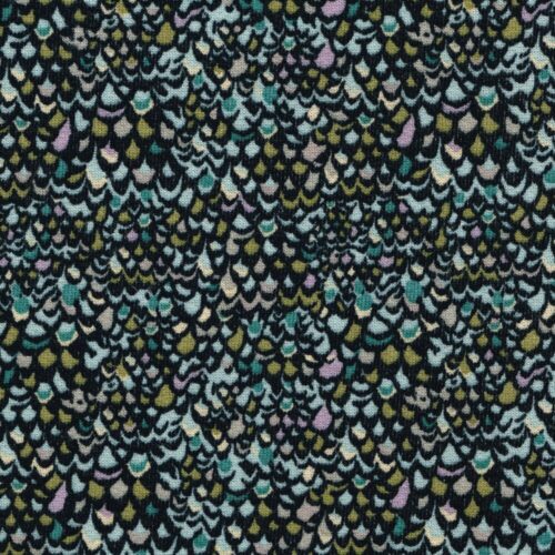 Liberty Fleece Fabric Adriatic