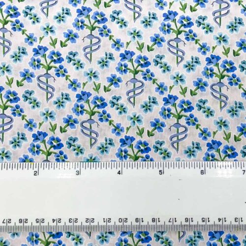 Liberty Fabric Tana Lawn Floral Serpent B 1.65m Remnant (Box B) - Image 2