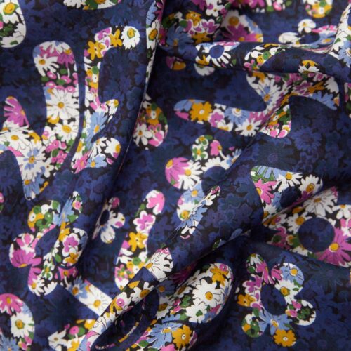 Liberty Fabric Tana Lawn Flower Power C