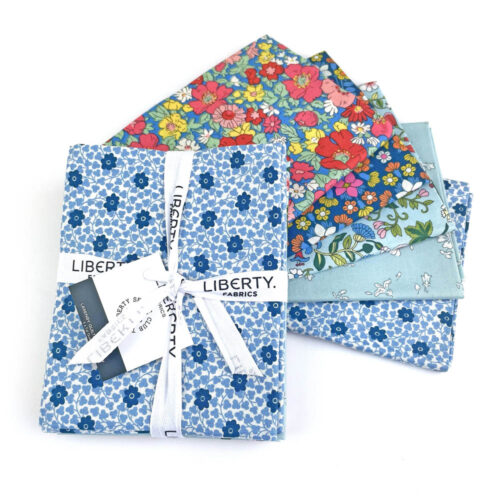 Liberty Quilting Cotton Midsummer Collection 5 Fat Quarter Bundle - Brights - Image 2