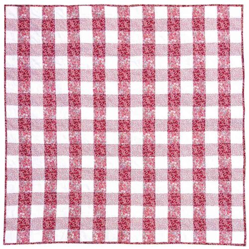 PATTERN: Gingham Patchwork Quilt Pattern