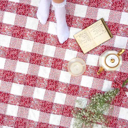 PATTERN: Gingham Patchwork Quilt Pattern - Image 2