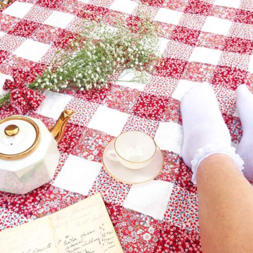 PATTERN: Gingham Patchwork Quilt Pattern - Image 3