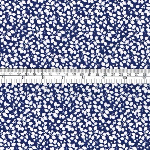 Liberty Fabric Glenjade N Navy Tana Lawn - Image 2