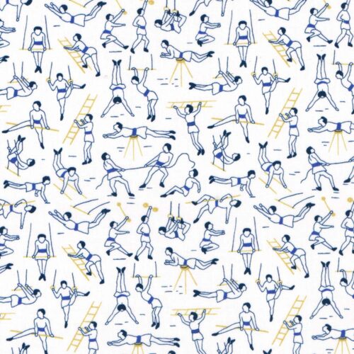 Liberty Tana Lawn® Fabric Gymnasium A 1m Remnant (LR)
