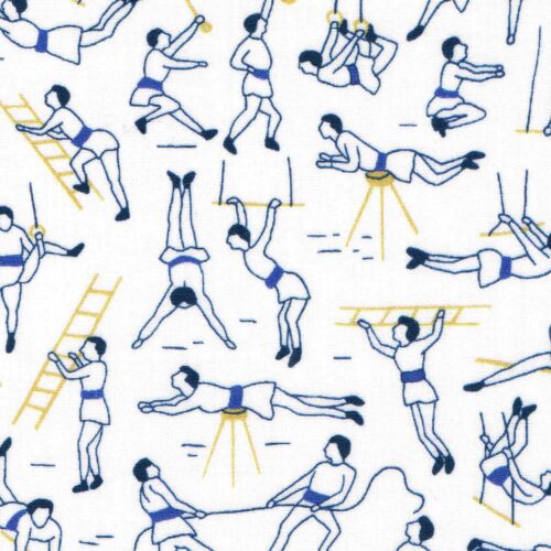 Liberty Tana Lawn® Fabric Gymnasium A 1m Remnant (LR) - Image 2