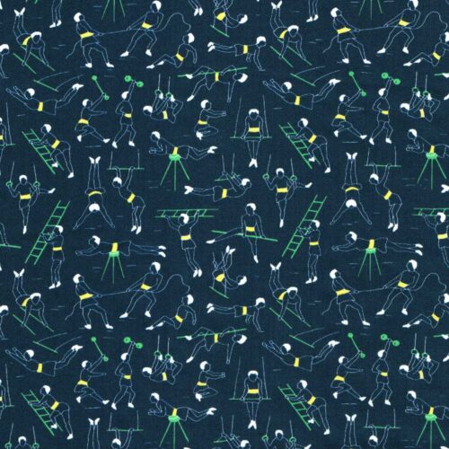 Liberty Tana Lawn® Fabric Gymnasium B 1m Remnant (LR)