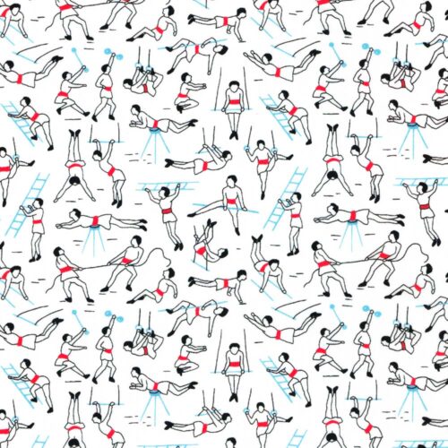 Liberty Tana Lawn® Fabric Gymnasium C