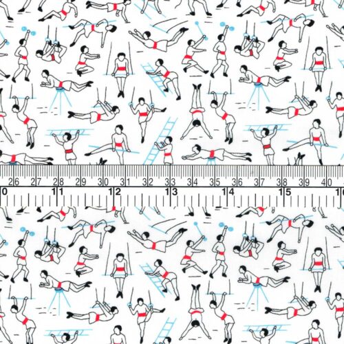Liberty Tana Lawn® Fabric Gymnasium C - Image 3