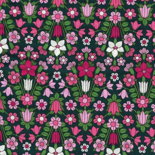 Liberty Quilting Cotton Hampstead Meadow B 1m Remnant (Box D)