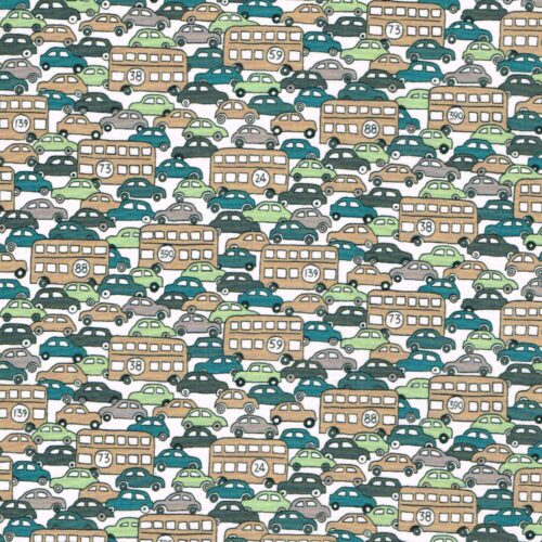 Liberty Tana Lawn® Hop On Hop Off A 3m Remnant (Box D)