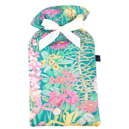 Hot Water Bottle Anna's Garden Teal