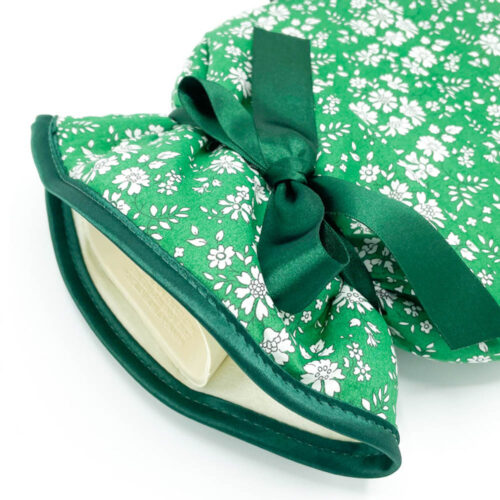 Green Hot Water Bottle Cover