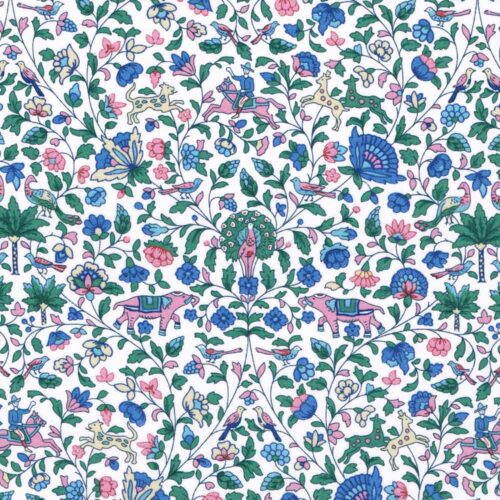 Liberty Fabric Tana Lawn Imran B 1.29m Remnant (Box I)