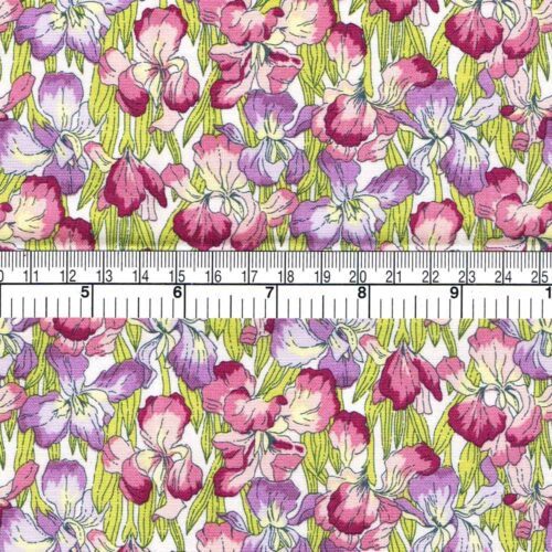 Liberty Iris Flower print