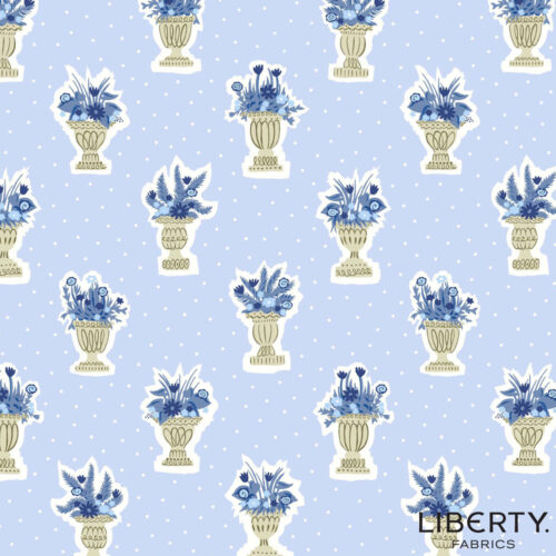 Liberty Quilting Cotton Jardiniere Spot A