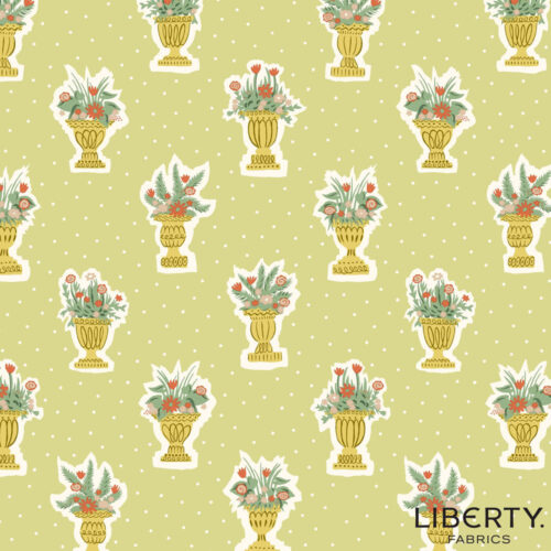 Liberty Quilting Cotton Jardiniere Spot B