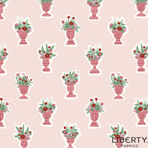 Liberty Quilting Cotton Jardiniere Spot C