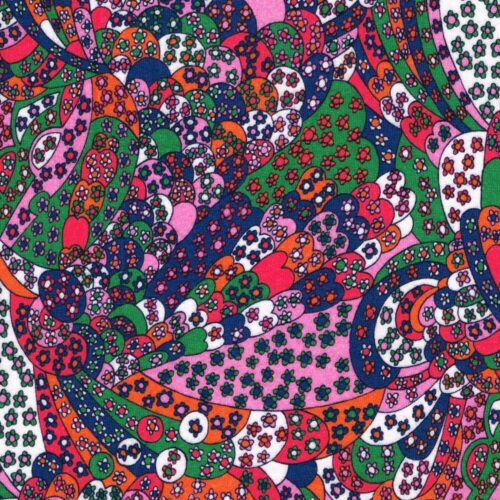 Liberty Jersey Fabric Carnaby Patchwork A