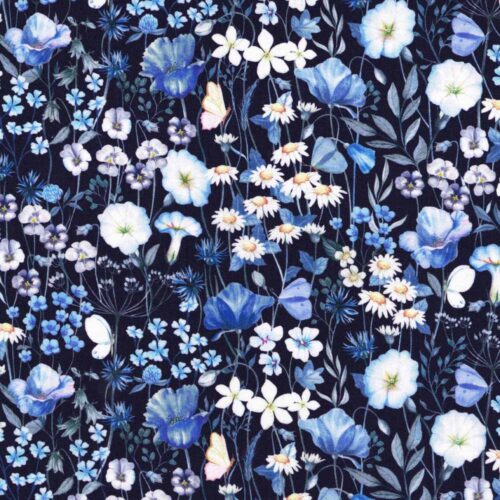 Liberty Tana Lawn® Fabric Jude's Garden C 2.65m Remnant (Box C)