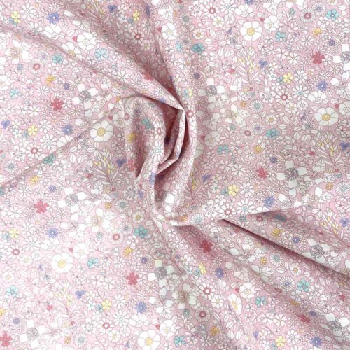 Liberty Tana Lawn Fabric June's Meadow Dolly Mixture