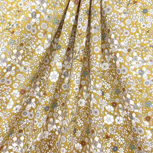 Liberty fabric draped