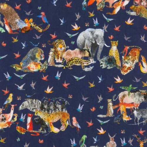 Liberty Fabric Tana Lawn Jungle Crumble A