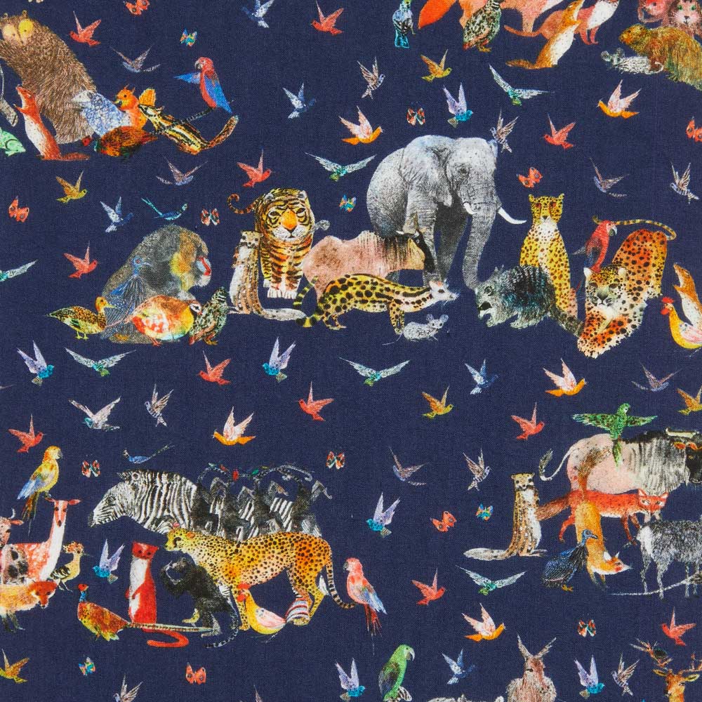 Liberty Fabric Tana Lawn Jungle Crumble A
