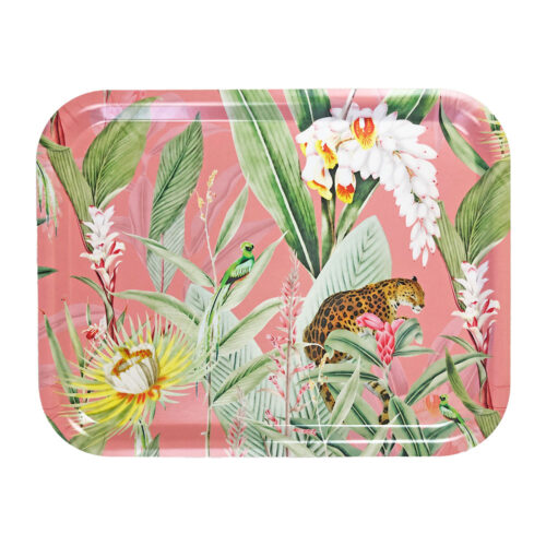 Tray In Jungle Orchid