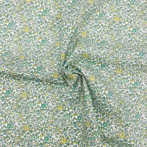 Liberty fabric scrunched