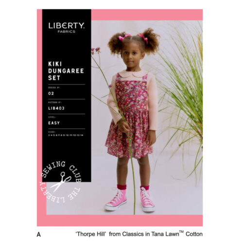 Liberty Dress Pattern Kiki Dungaree Set