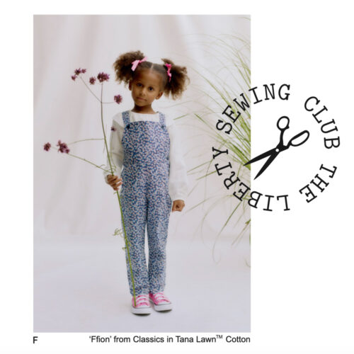 Liberty Dress Pattern Kiki Dungaree Set - Image 2