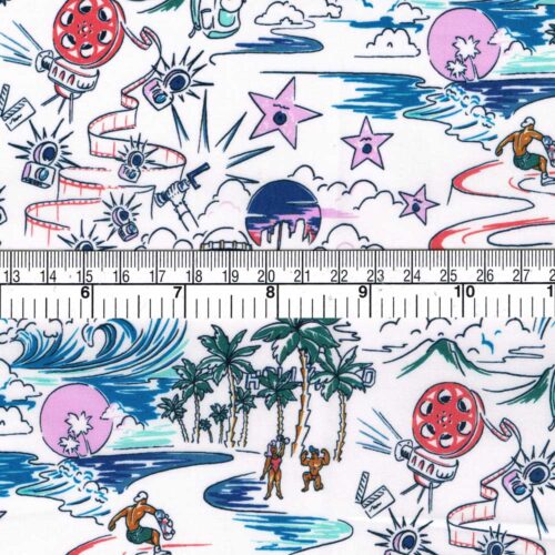 Liberty Fabric Tana Lawn® LA Dream C - Image 2
