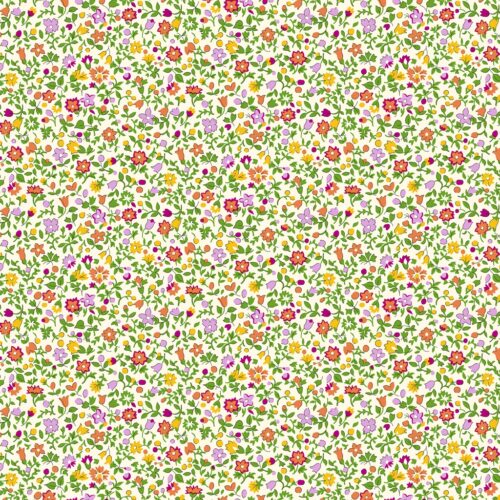 Liberty Quilting Cotton Fabric Posy Haze B