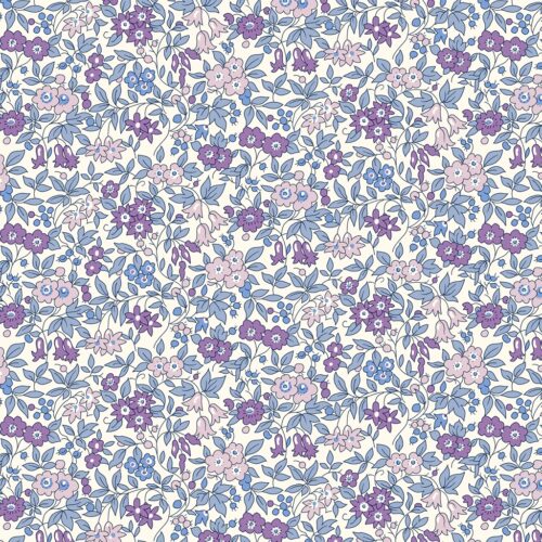 Liberty Quilting Cotton Fabric Forget-Me-Not Blossom A
