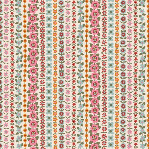 Liberty Quilting Cotton Fabric Soho Stripe B
