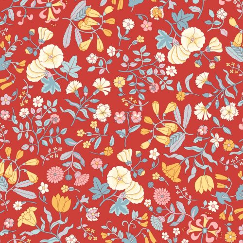 Liberty Quilting Cotton Fabric Wildflower Field B