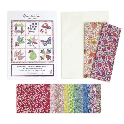 Autumnal Mini Sampler Quilt Kit - Image 4