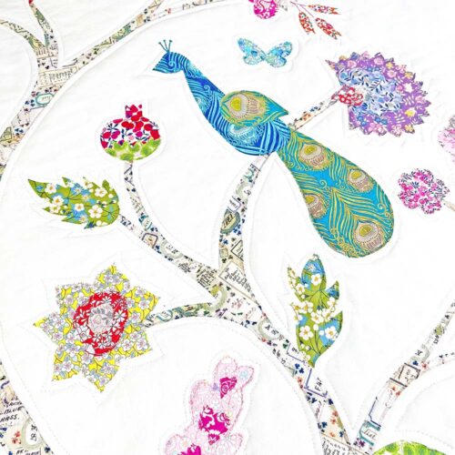 Liberty Tree of Life Wall Hanging or Quilt Kit - Image 2