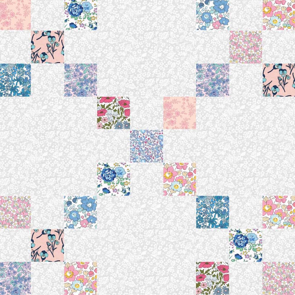 Simple Irish Chain Quilt Pattern | Alice Caroline Patterns