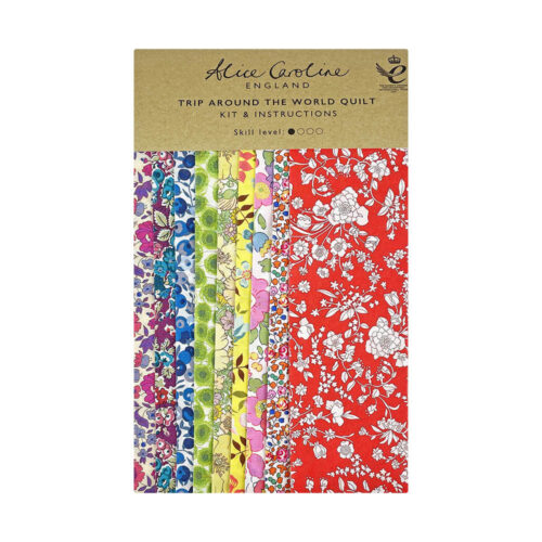 Trip Around the World Quilt Kit - Liberty Tana Lawn Fabric