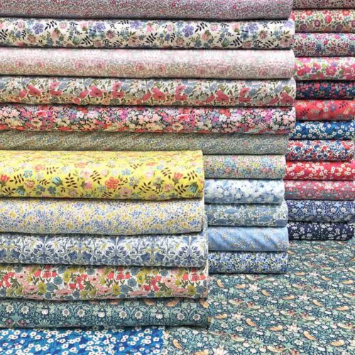 Liberty Fabric Tana Lawn Poppy and Daisy A-40 - Image 4