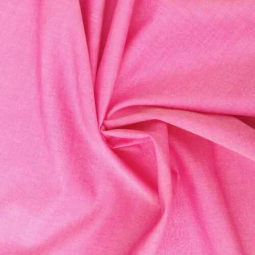 Liberty Chambray Fabric Pink A - Image 2