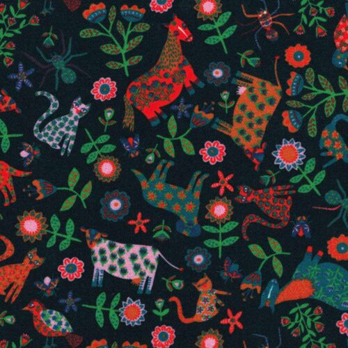 Liberty Lantana Fabric Folk Tails A