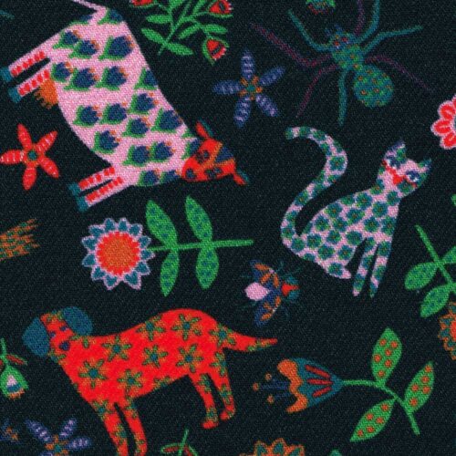 Liberty Lantana Fabric Folk Tails A - Image 2