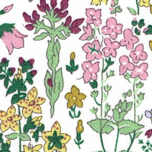 Liberty Fabric Organic Tana Lawn Field Flowers A - Image 2
